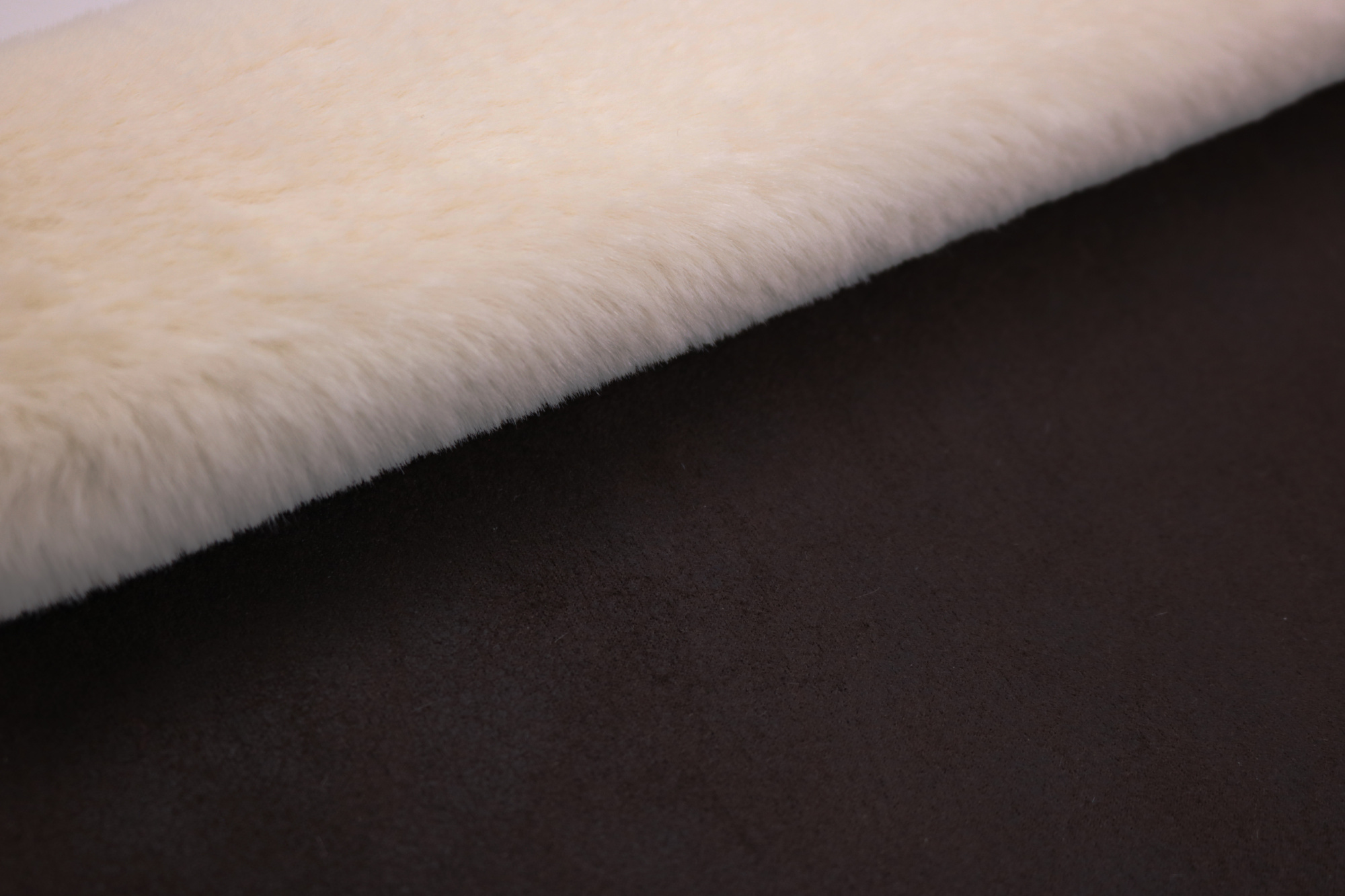 DL 99019-Norka Дубленка (Brown - white)